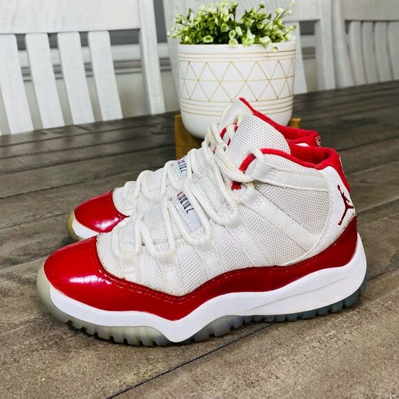 Jordan Other - Nike Air Jordan 11 Retro Cherry  Sneakers Size 12C